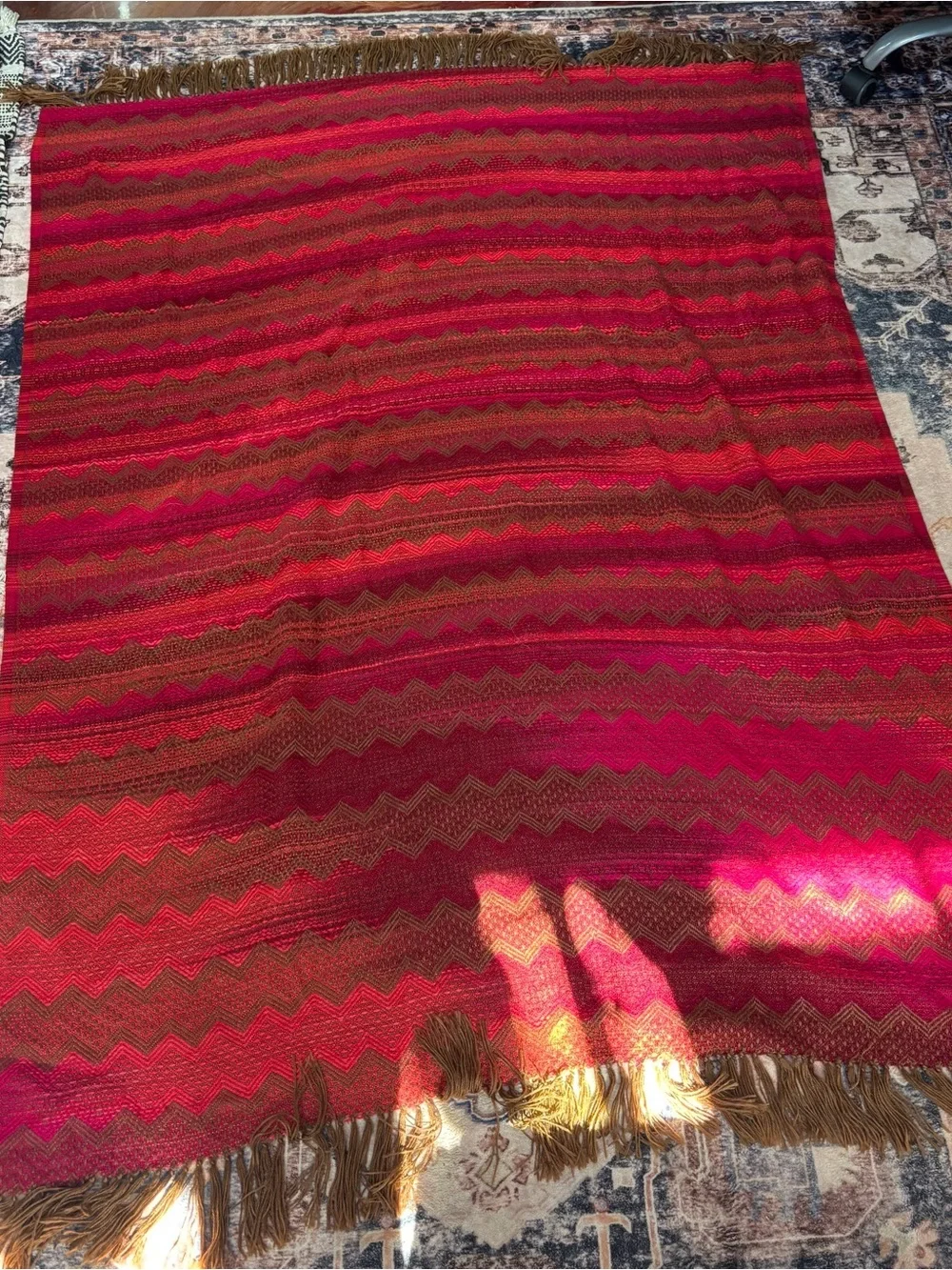 Ruashka Alpaca Throw Blanket